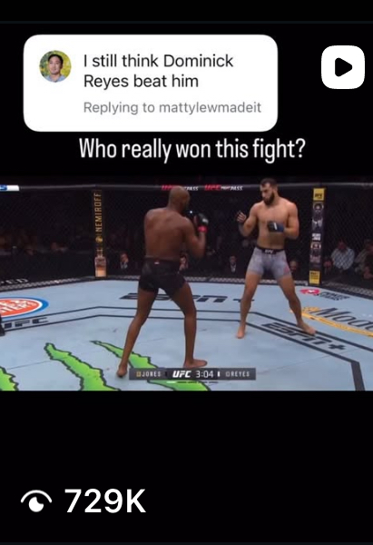 729K Views • MMA Page